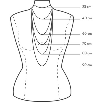 Ti Sento Milano Дамско колие Ti Sento Milano - 3822ZI/48 (3822ZI/48)