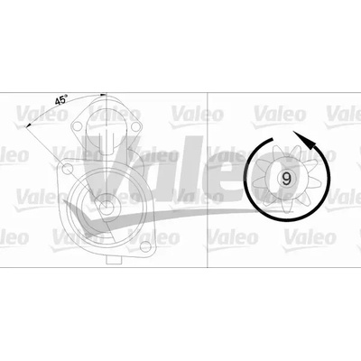 VALEO Startér VA 455977