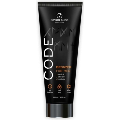 Seven Suns Cosmetics Code 300x Bronzer for Men 250 ml