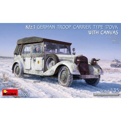 MiniArt Kfz.1 German Troop Carrier Type 170VK w/ Canvas 1:35