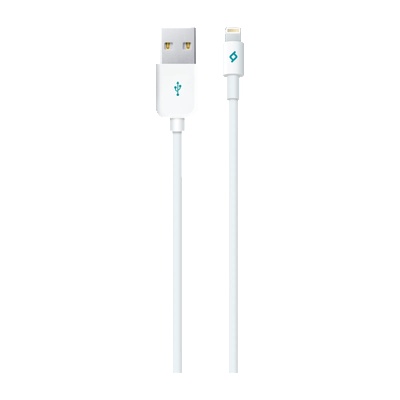 Ttec Кабел MFI AlumiCable Lightning Charge/Data Cable - Бял, 113402