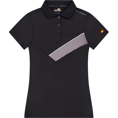 Ellesse Блуза с яка Ellesse Women's Lotali Short Sleeve Polo Shirt - Black