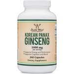 Double Wood Supplements Korean Panax Ginseng, 240 капсули, Double Wood