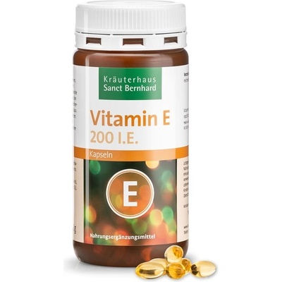 Sanct Bernhard Vitamín E přírodního původu 200 I.E. 240 kapslí