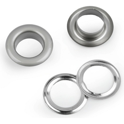 Průchodky s podložkou vnitřní Ø10 mm / vnější Ø17 mm matné Varianta: 1 nikl, Balení: 10 pár