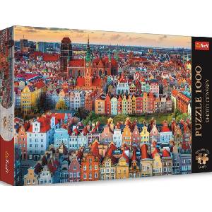 Trefl Пъзел Trefl от 1000 части - Гледка към Гданск, Полша (10856)