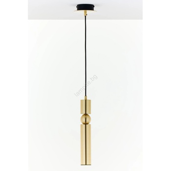 JUPITER 2009 - Пендел ALAS 1xGU10/10W/230V златист (10702009)