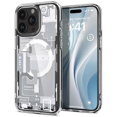 Spigen Ultra Hybrid MagSafe, zero one white - iPhone 15 Pro (ACS07036)