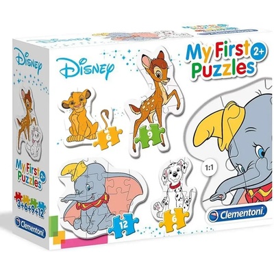 Clementoni - Puzzle My First Puzzles: Animal friend disney - 1 - 39 piese