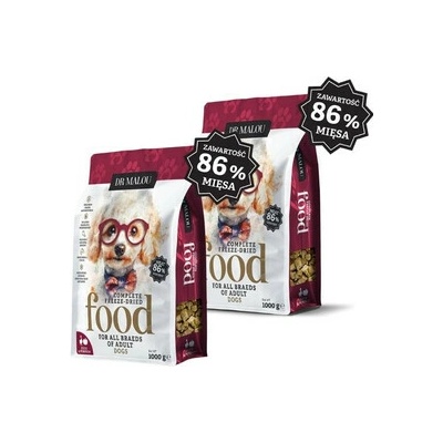 Dr. Malou Lyofilizovaná Kačka s dýní 2 x 1 kg