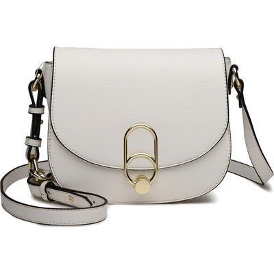 Miss Lulu dámská crossbody kabelka bílá