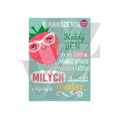 Blahopřání s textem Narozeniny YAHODA Mirai...Hrací, Albi