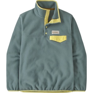 Patagonia Дамски поларен пуловер Patagonia Women's Lightweight Synchilla Snap-T Fleece Pullover Fleece jumper - Blue Sage - размер XXL (105-0968-6516)