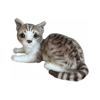 Dubi A white-gray cat lying down 30cm