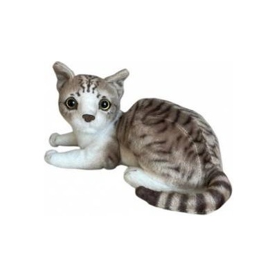 Dubi A white-gray cat lying down 30cm