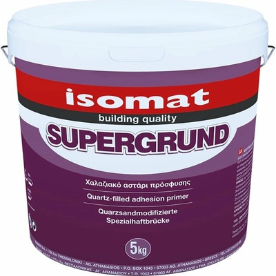 ISOMAT SUPERGRUND Adhézny základ na zdrsnenie podkladu - penetrácia, červená, 5 kg