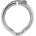 Locked Регулируем пенис пръстен от стомана Locked Cuff 30 до 35 мм
