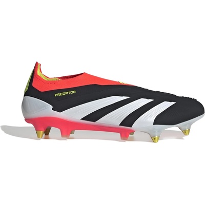 Adidas Футболни бутонки Adidas Predator Elite Laceless Soft Ground Football Boots - Black/White/Red