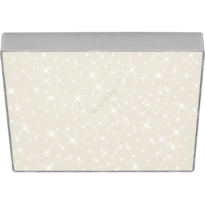 Briloner 7078-414 - LED Плафониера STAR SKY LED/21W/230V 28x28 см сребрист (BL1623)
