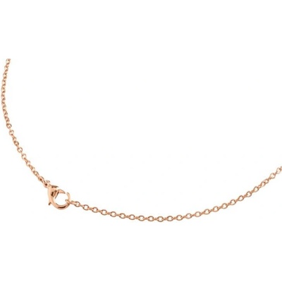 Boccia Titanium Růžově pozlacený titanový řetízek 08024-0345