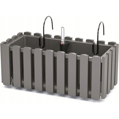 Prosperplast Truhlík BOARDEE FENCYCASE 38cm samozavlažovací sivý
