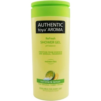 Authentic Toya Aroma Ice Lime & Lemon sprchový gél 400 ml