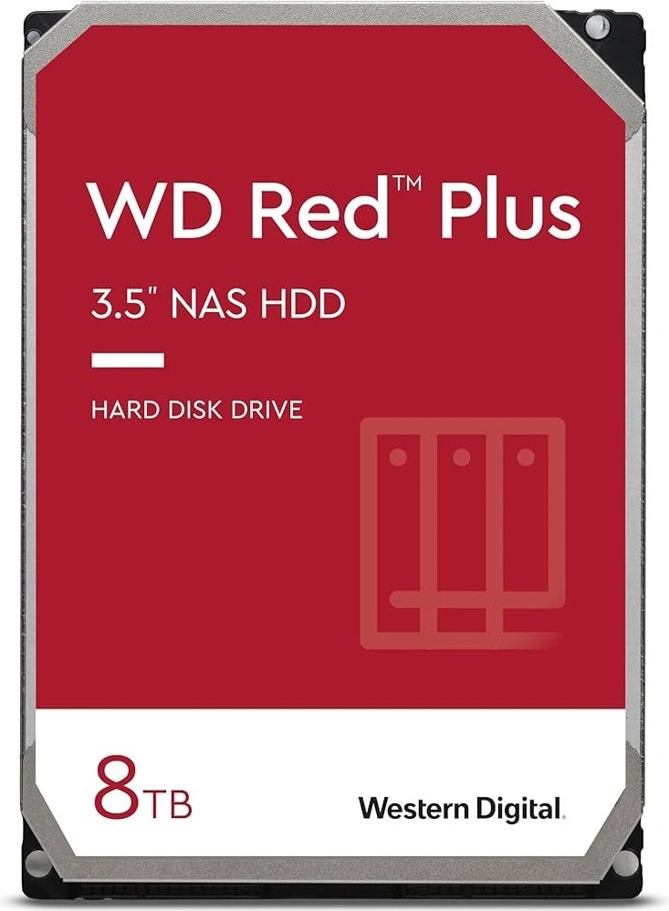 Western Digital Red Plus 3.5 8TB 5640rpm SATA3 (WD80EFPX)
