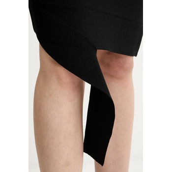 Herve Leger Пола Herve Leger Alma в черно къса със стандартна кройка HLT3536090 (HLT3536090)