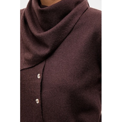 Answear. LAB Жилетка от мериносова вълна с шал Answear. LAB (WA25-SWD026)