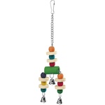 Ferplast Parrot Toy pa4092 - дървена играчка за средни и големи папагали 9 / 3 / 32 cm
