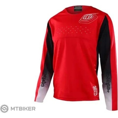 Troy Lee Designs Dětský sprint richter red – Zboží Dáma