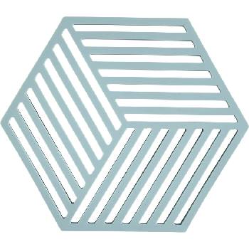 Zone Denmark Подложка за горещи съдове Hexagon пастелно синя (31598)