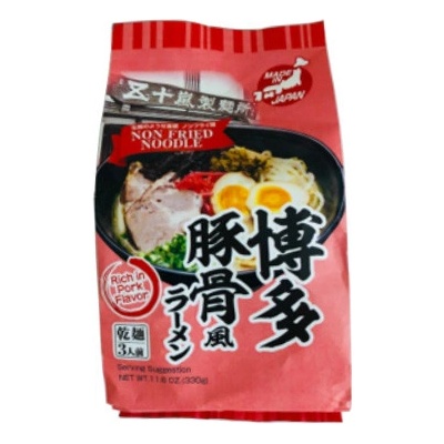 Igarashi Hakata Tonkotsu japonské ramen nudle 3ks 330g