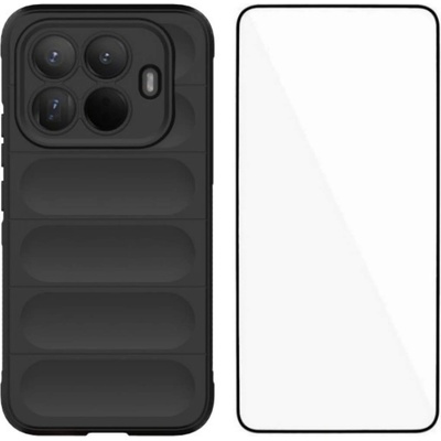 Xiaomi Защитен калъф WANLONFENG за Xiaomi 15T Pro [2в1 Комплект] със Стъклен Протектор | TPU, Анти-хлъзгав | 5 Цвята