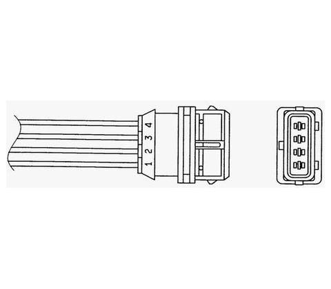 Lambda sonda NGK OTA4N-5D1