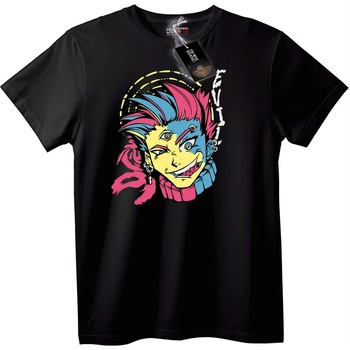 NOONEBRAND Тениска Аниме Зъл Герой - XL, Black
