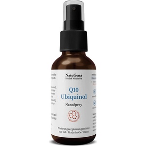 NatuGena Енергия и здраво сърце - Коензим Q10 Убиквинол (нано), 100 ml орален спрей (571346 (2018134) NTG)