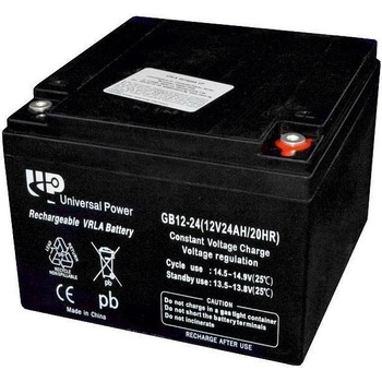 Image 1 of Universal Power 12V 24Ah right+ (989)