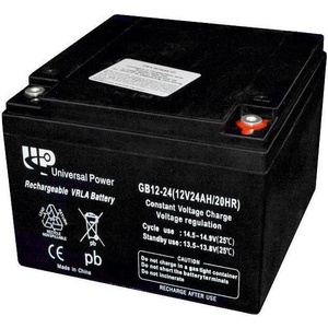 Universal Power 12V 24Ah right+ (989)