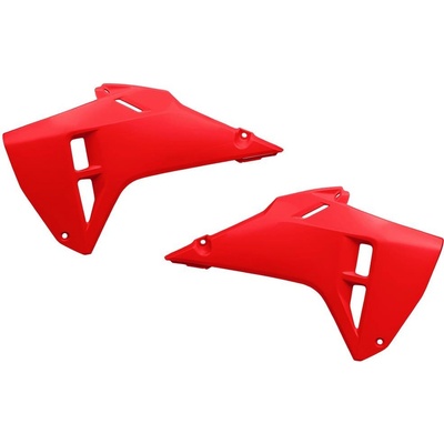 UFO kryty chladiče HONDA CRF 250R / 450R 25-26, barva červená