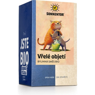 Sonnentor Vřelé objetí bio porcovaný dvoukomorový bylinná směs bio 27 g