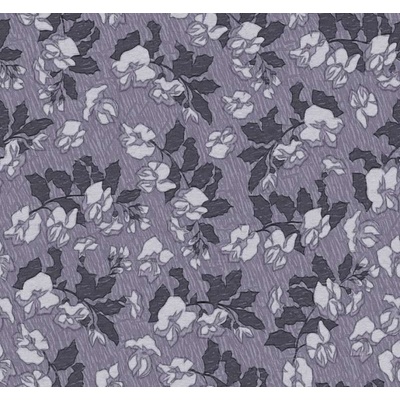 DIMEX ART Луксозна флизелинова тапета сив флорален мотив