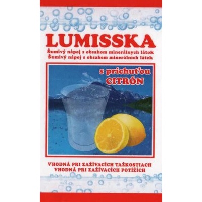 Lumisska šumivý nápoj v prášku citrón 8 g