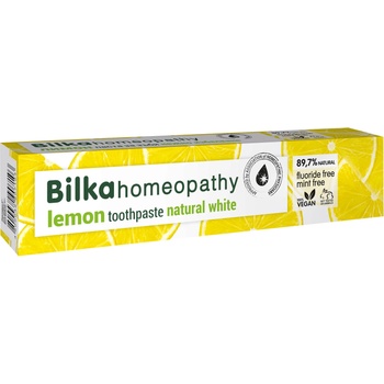 Bilka Homeopathy Хомеопатична паста за зъби, лимон, 75 ml
