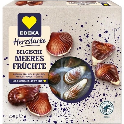 Edeka Mořské plody z pravé belgické čokolády 250 g