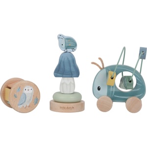 Little Dutch Подаръчна кутия с дървени играчки Little Dutch Forest Friends (LD7256)
