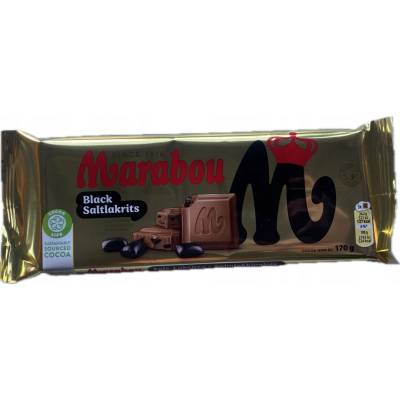 Marabou mléčná čokoláda se slanou lékořicí 170 g