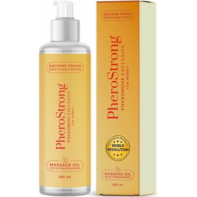 PheroStrong Exclusive masážny olej pre ženy 100 ml