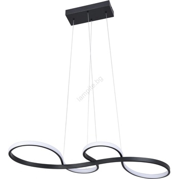 Polux Led Пендел salsa led/38w/230v 4000k черен (sa2287)