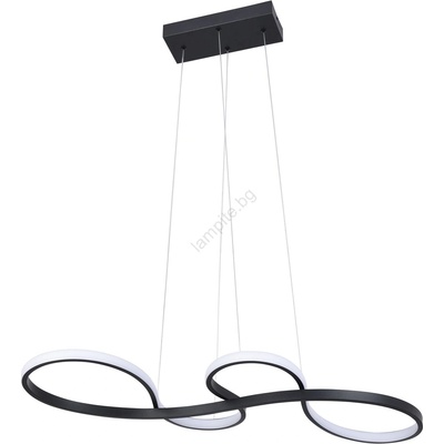 Polux Led Пендел salsa led/38w/230v 4000k черен (sa2287)
